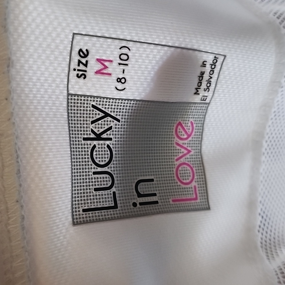 Lucky in Love Neon Light Ombre Mesh Long Sleeve Pullover Top  Size Medium - Picture 11 of 11